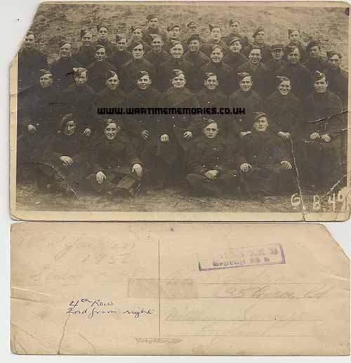 Stalag XXB Group Photo Oxfordshire and Buckinghamshire Light Infantry, Ron is 2nd from right in the 4th Row.